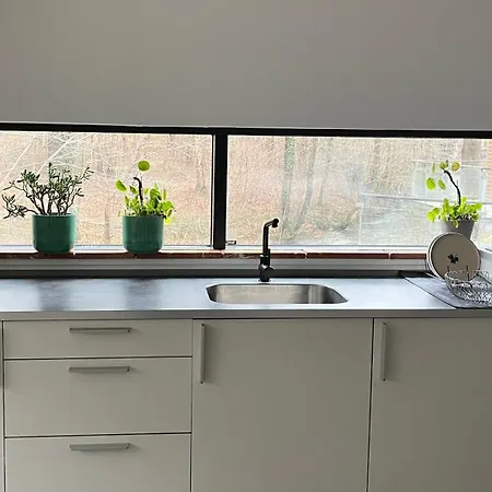 Riverview With Private Balcony And Free Parking Appartement Vejle