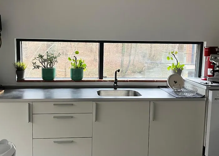 Riverview With Private Balcony And Free Parking Appartement Vejle